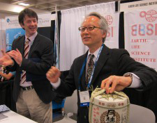 Three Presidents & Two (mini) Barrels of Sake 