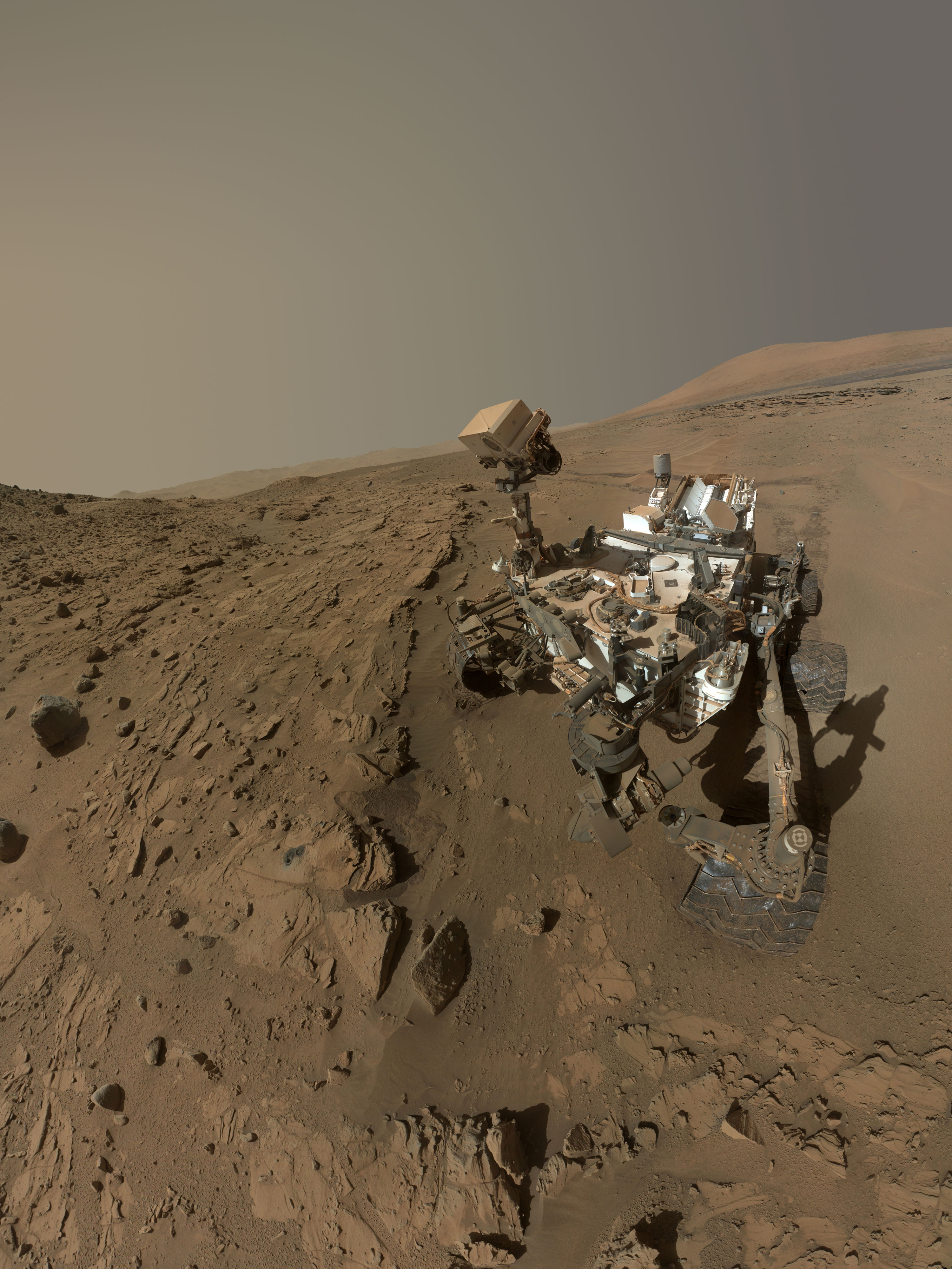 Abundant Oxygen in Early Mars' Atmosphere?